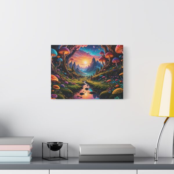 Vibrant Mushroom Decor Art (Canvas in inches). - Image 5