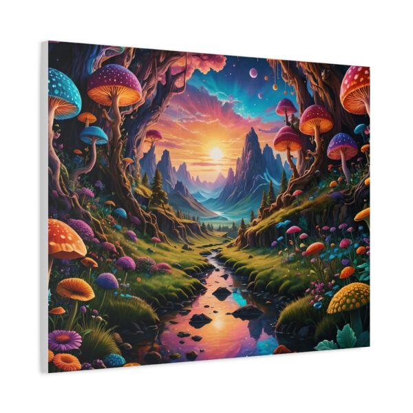 Vibrant Mushroom Decor Art (Canvas in inches). - Image 6