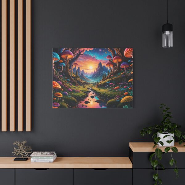 Vibrant Mushroom Decor Art (Canvas in inches). - Image 7