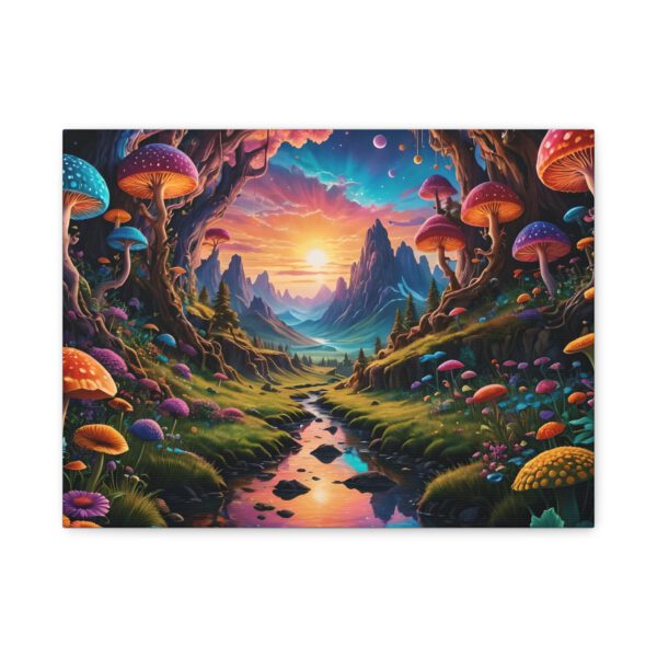 Vibrant Mushroom Decor Art (Canvas in inches). - Image 4